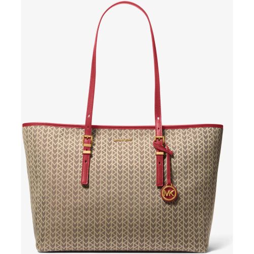 MK Grand cabas Quinn en jacquard à logo MK2000 - Michael Kors - MICHAEL Michael Kors - Modalova