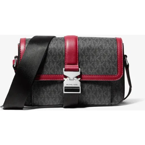 MK Sac à bandoulière Hudson à logo Signature - Michael Kors - Michael Kors Mens - Modalova