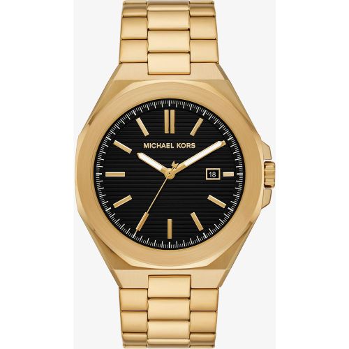 MK Montre Callum surdimensionnée dorée - Michael Kors - Modalova