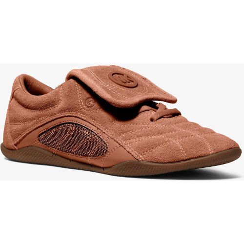 MK Basket Kyler en daim et maille - Michael Kors - MICHAEL Michael Kors - Modalova