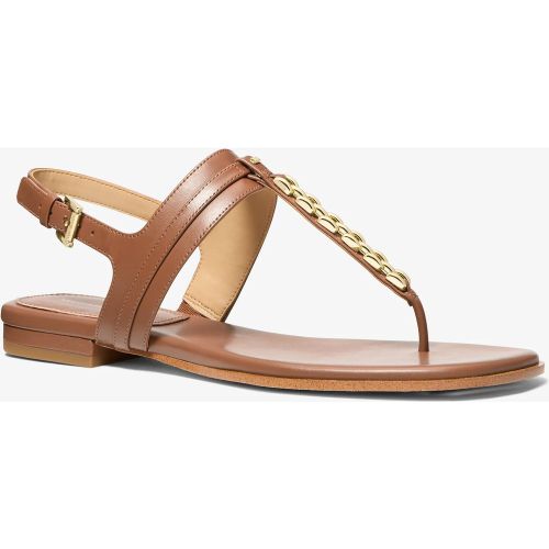 MK Sandale Marcia en cuir travaillé - Michael Kors - MICHAEL Michael Kors - Modalova