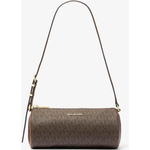 MK Petite pochette cylindrique Izzy à logo Signature - Michael Kors - MICHAEL Michael Kors - Modalova