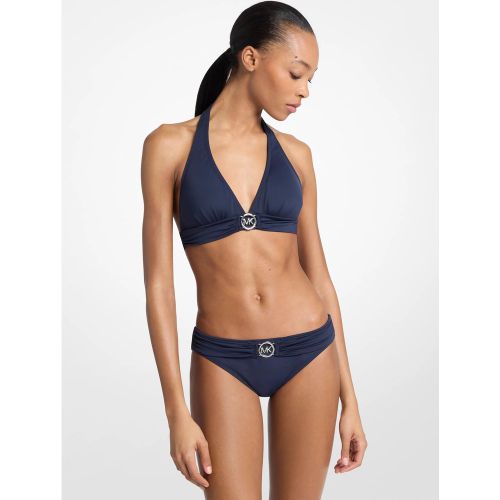 MK Haut de bikini dos nu à logo - Michael Kors - MICHAEL Michael Kors - Modalova