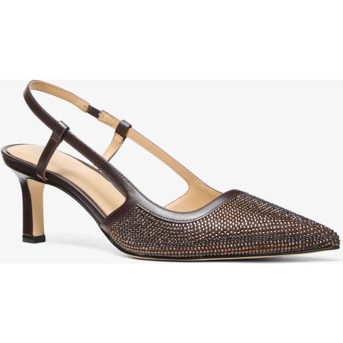 MK Escarpin Alora en daim avec bride arrière - Michael Kors - MICHAEL Michael Kors - Modalova