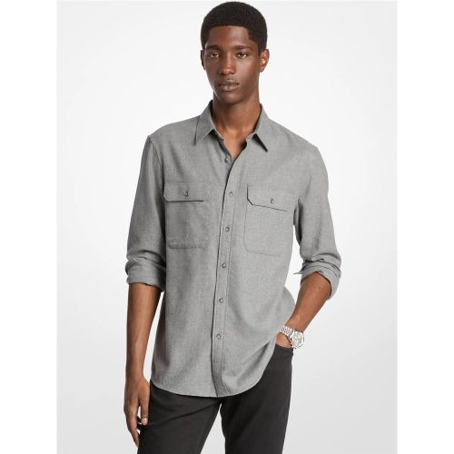 MK Chemise en flanelle de coton - Michael Kors - Michael Kors Mens - Modalova
