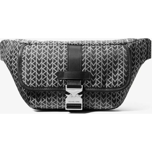 MK Sac ceinture Eli en jacquard à logo MK2000 - Michael Kors - Michael Kors Mens - Modalova