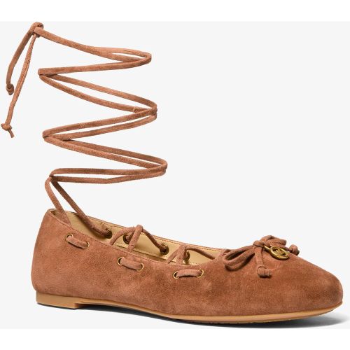 MK Ballerine Shae Flex en daim - Michael Kors - MICHAEL Michael Kors - Modalova