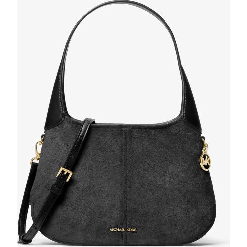 MK Petit sac porté épaule Alice en daim - Michael Kors - MICHAEL Michael Kors - Modalova