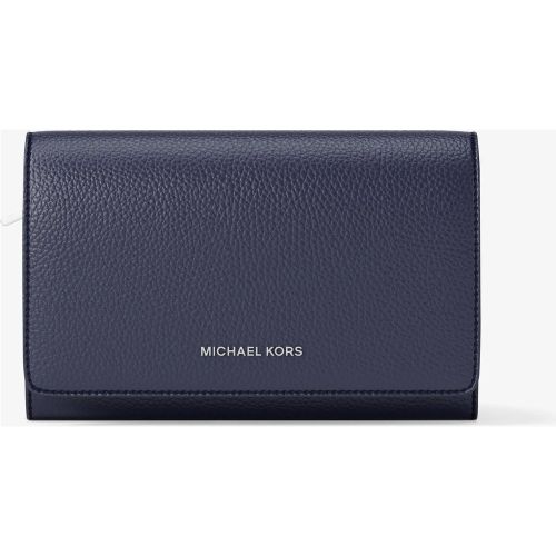 MK Grand portefeuille Jet Set en cuir grainé - Michael Kors - MICHAEL Michael Kors - Modalova