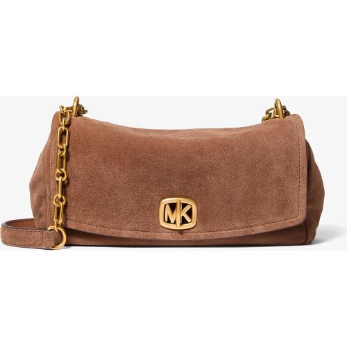 MK Petit sac porté épaule Bryant convertible en daim - Michael Kors - MICHAEL Michael Kors - Modalova