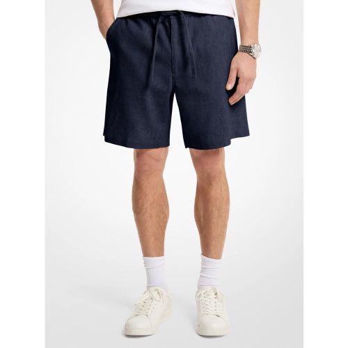 MK Shorts en mélange de lin - Michael Kors - Michael Kors Mens - Modalova