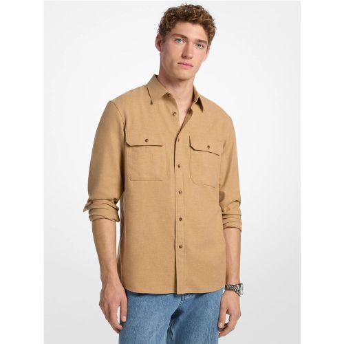 MK Chemise en flanelle de coton - Michael Kors - Michael Kors Mens - Modalova