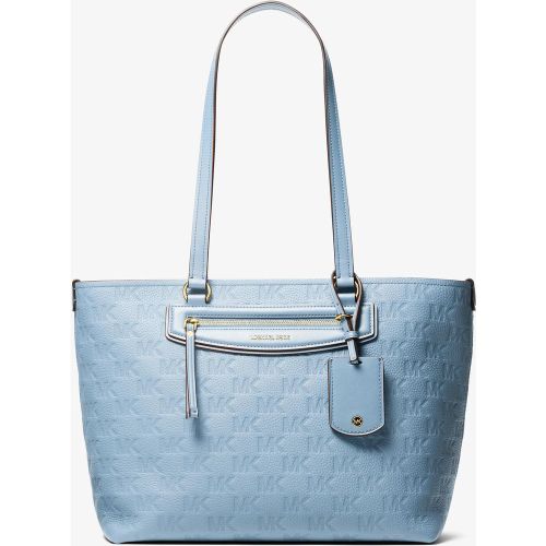 MK Cabas Jet Set Travel de taille moyenne en cuir à logo en relief - Michael Kors - MICHAEL Michael Kors - Modalova