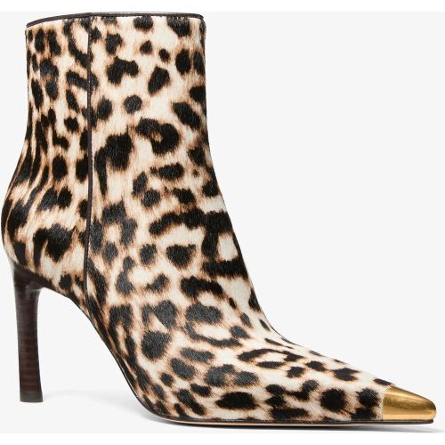 MK Botte Kasia en poil de vachette à imprimé léopard - Michael Kors - MICHAEL Michael Kors - Modalova