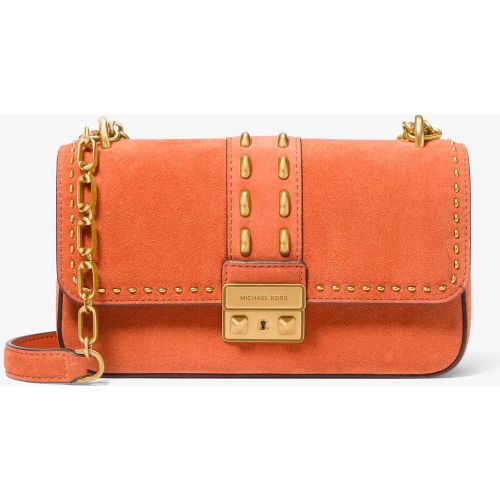 MK Petit sac porté épaule Tribeca en daim clouté - Michael Kors - MICHAEL Michael Kors - Modalova