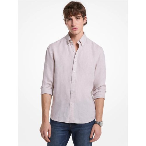 MK Chemise en lin - Michael Kors - Michael Kors Mens - Modalova