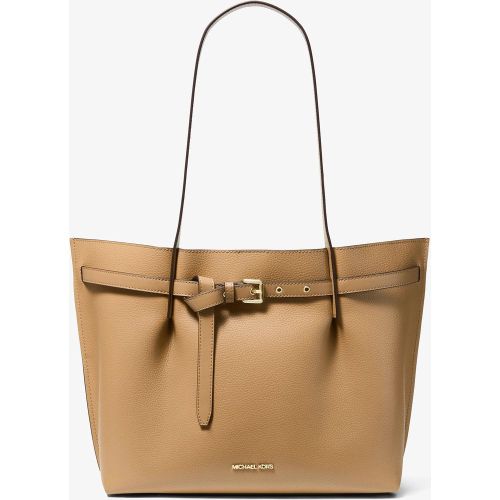MK Grand cabas Emilia en cuir grainé - Michael Kors - MICHAEL Michael Kors - Modalova