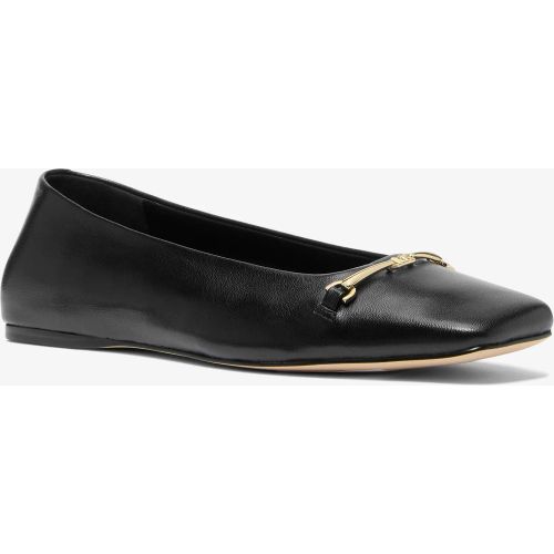 MK Ballerine Lena en cuir - Michael Kors - MICHAEL Michael Kors - Modalova