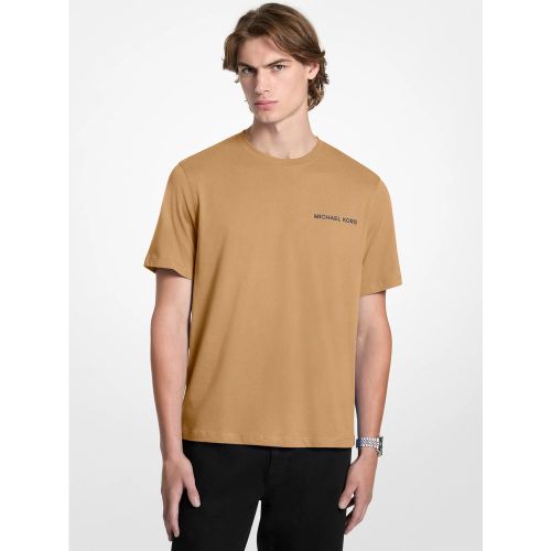 MK T-shirt en coton imprimé - Michael Kors - Michael Kors Mens - Modalova