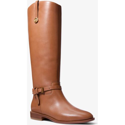 MK Botte cavalière Beverly en cuir - Michael Kors - MICHAEL Michael Kors - Modalova