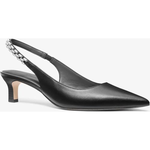 MK Escarpin Marcia en cuir avec bride arrière - Michael Kors - MICHAEL Michael Kors - Modalova