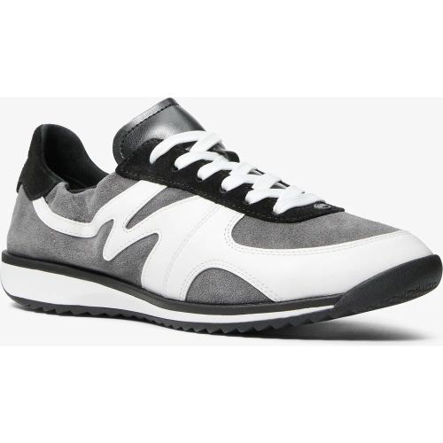 MK Basket Colt en daim et cuir - Michael Kors - MICHAEL Michael Kors - Modalova