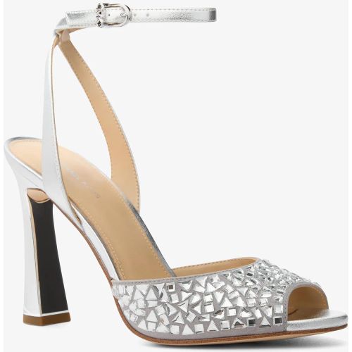 MK Sandale Rosie travaillée métallisée - Michael Kors - MICHAEL Michael Kors - Modalova