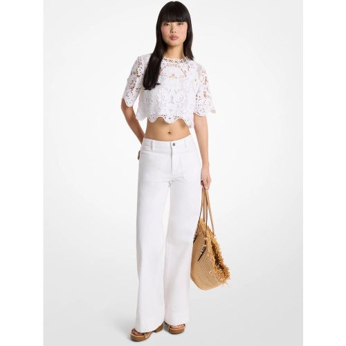 MK Jean Violette en denim - Michael Kors - MICHAEL Michael Kors - Modalova