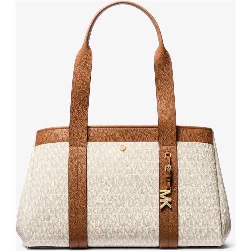 MK Grand cabas Romee en cuir à logo Signature - Michael Kors - MICHAEL Michael Kors - Modalova