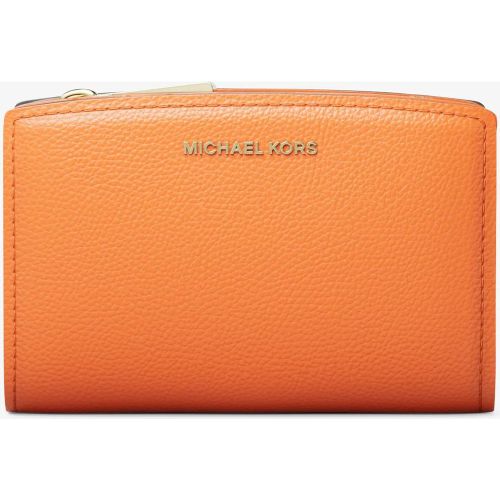 MK Portefeuille Bryant de taille moyenne en cuir grainé - Michael Kors - MICHAEL Michael Kors - Modalova
