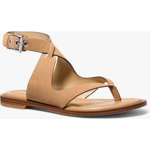 MK Sandale à lanières Irene en daim - Michael Kors - MICHAEL Michael Kors - Modalova