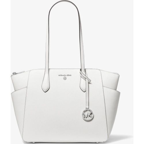 MK Cabas Marilyn de taille moyenne en cuir saffiano - Michael Kors - MICHAEL Michael Kors - Modalova