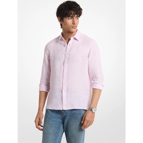 MK Chemise à coupe classique en lin - Michael Kors - Michael Kors Mens - Modalova