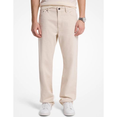 MK Jean Finn en denim extensible à coupe droite - Michael Kors - Michael Kors Mens - Modalova