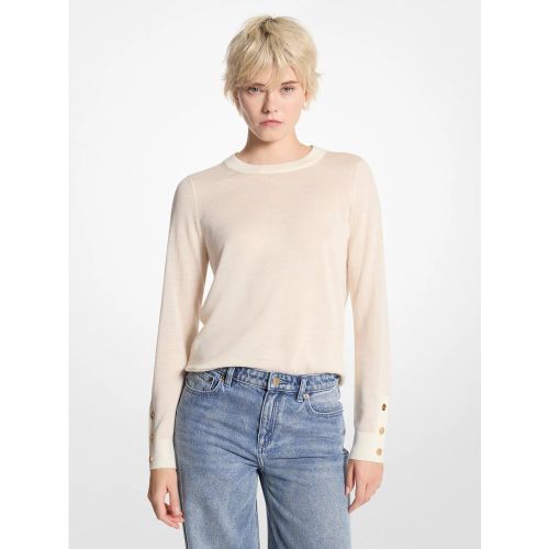 MK Pull en laine mérinos - Michael Kors - MICHAEL Michael Kors - Modalova