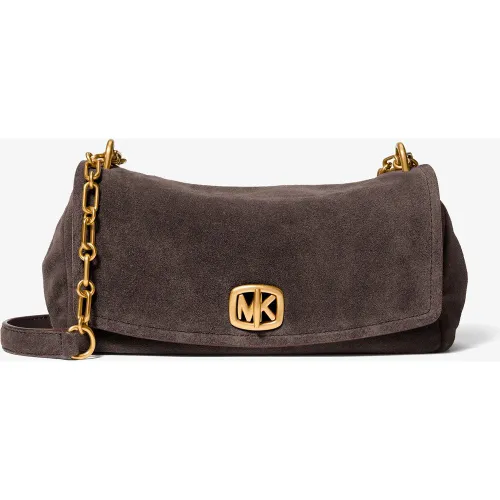 MK Petit sac porté épaule Bryant convertible en daim - Michael Kors - MICHAEL Michael Kors - Modalova