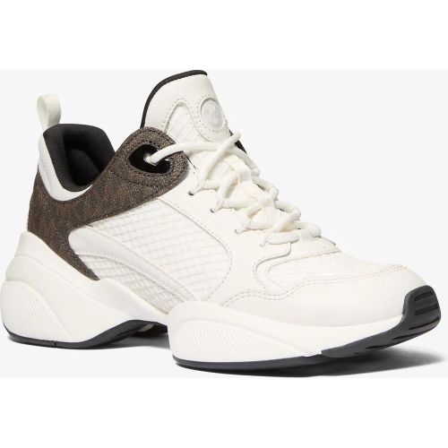 MK Basket Bowie en maille et à logo Signature - Michael Kors - MICHAEL Michael Kors - Modalova