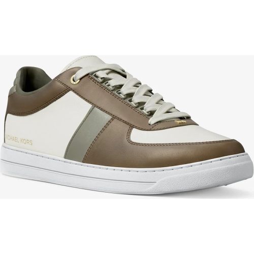 MK Basket Brady en cuir à couleurs contrastées - Michael Kors - Michael Kors Mens - Modalova