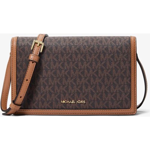 MK Sac à bandoulière Marlowe de taille moyenne à logo Signature - Michael Kors - MICHAEL Michael Kors - Modalova