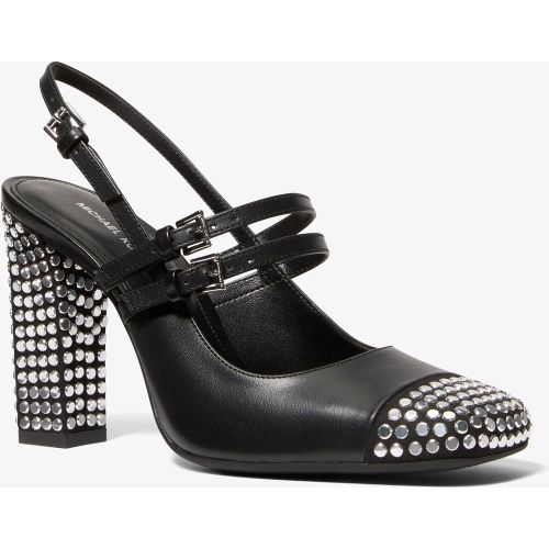 MK Escarpin Matilda en cuir clouté - Michael Kors - MICHAEL Michael Kors - Modalova
