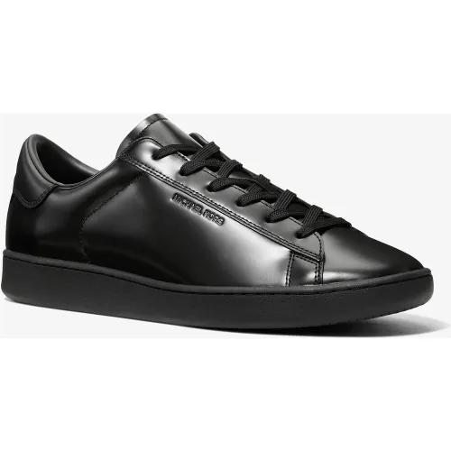 MK Basket Reign en cuir verni - Michael Kors - Michael Kors Mens - Modalova