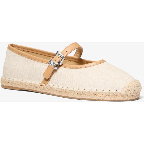 MK Ballerine espadrille Lynn en toile - Michael Kors - MICHAEL Michael Kors - Modalova