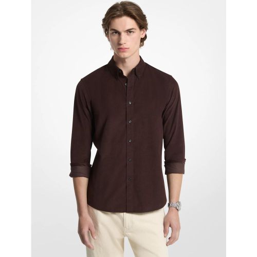 MK Chemise en velours côtelé de coton - Michael Kors - Michael Kors Mens - Modalova