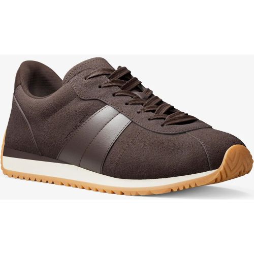 MK Basket Reign en daim - Michael Kors - Michael Kors Mens - Modalova