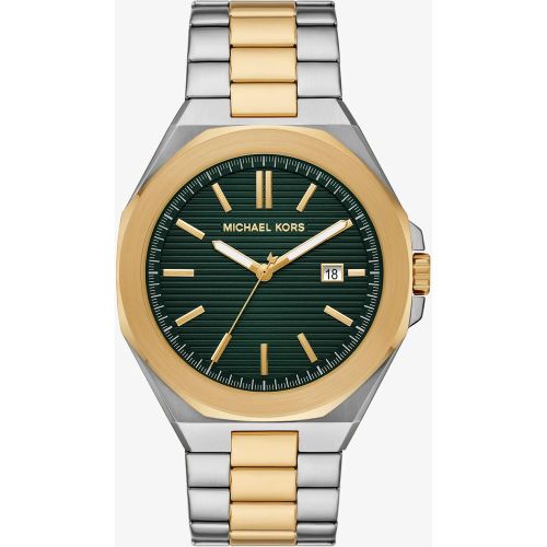 MK Montre Callum surdimensionnée bicolore - Michael Kors - Modalova