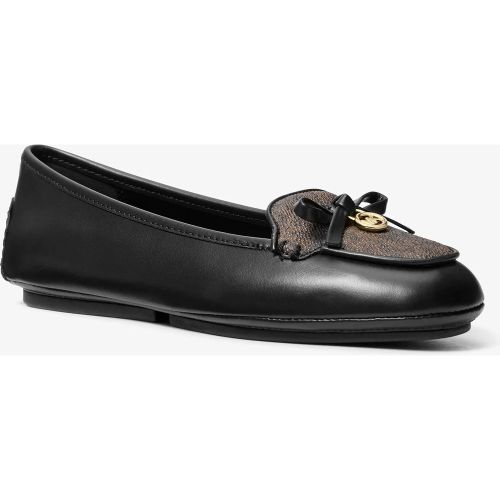 MK Mocassin Wendy en cuir à logo Signature - Michael Kors - MICHAEL Michael Kors - Modalova