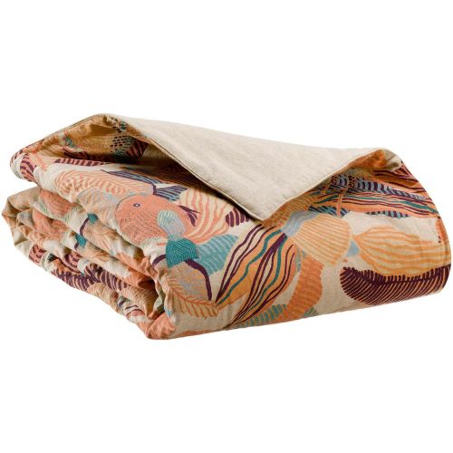 Couverture Edredon imprimé Dori - Vivaraise - Modalova