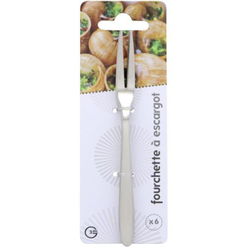 Fourchette à escargots en inox (x6) - Chevalier Diffusion - Modalova
