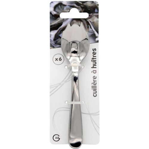 Cuillère à huitres en inox (x6) - Chevalier Diffusion - Modalova
