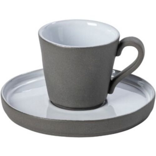 Tasse à café avec soucoupe Lagoa Ecogres (x6) - Costa Nova - Modalova